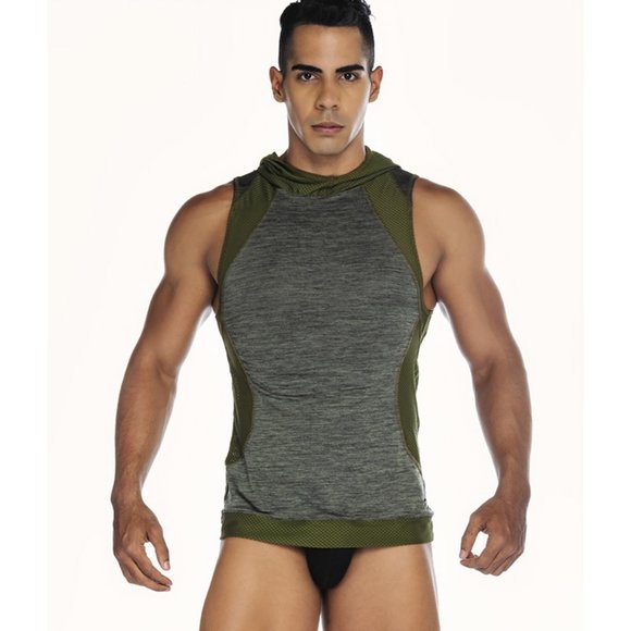 GIGO NIRVANA GREEN HOODY SHIRT - Picture 4 of 6